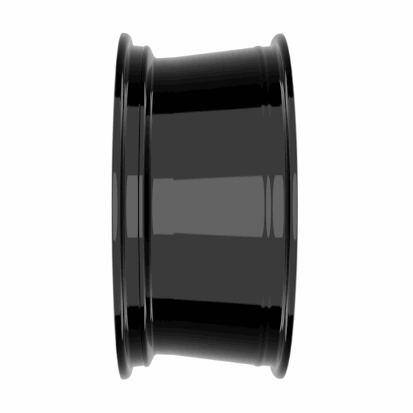 18" Fox Racing WX3 Black Alloy Wheels