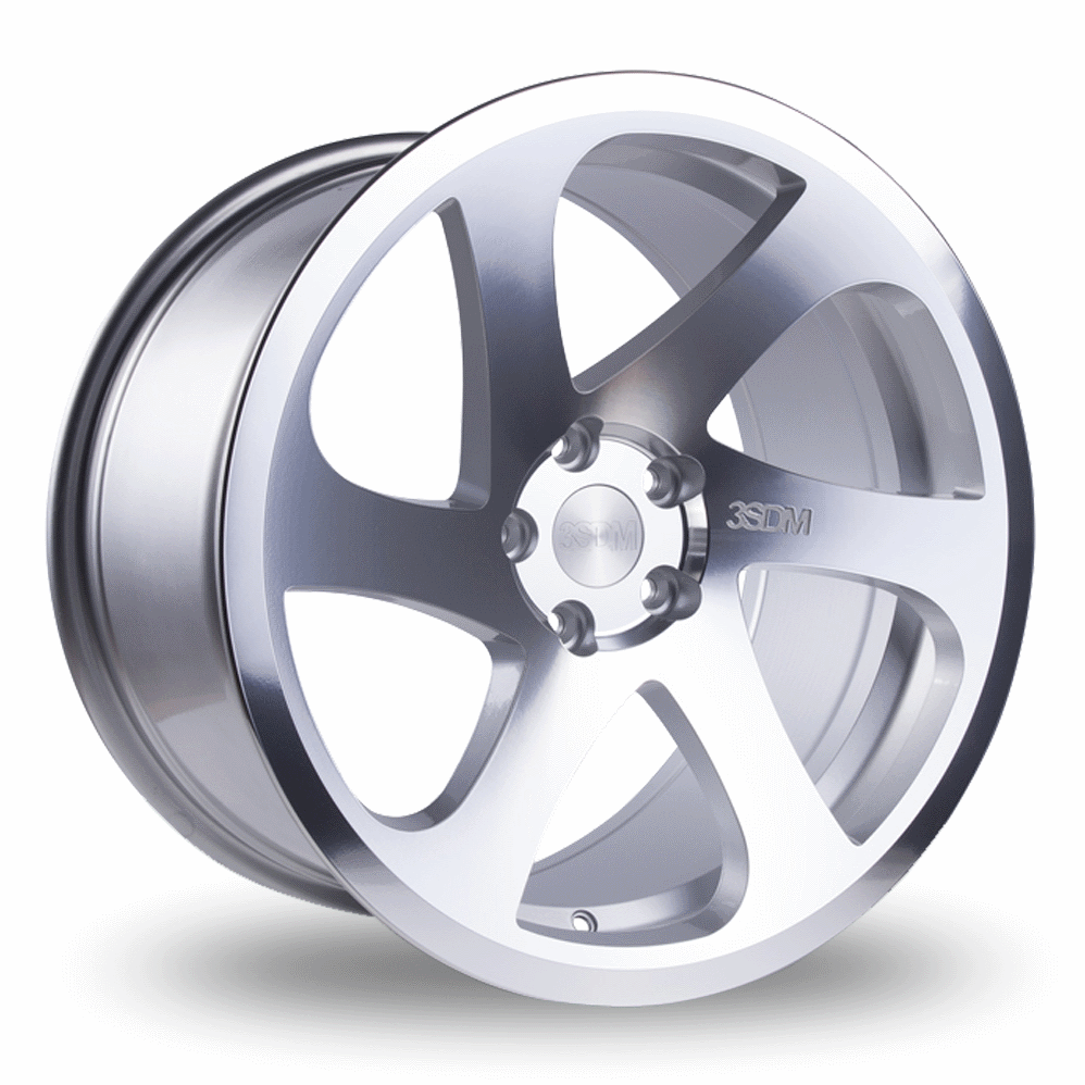 19" 3SDM 0.06 Silver Cut Alloy Wheels