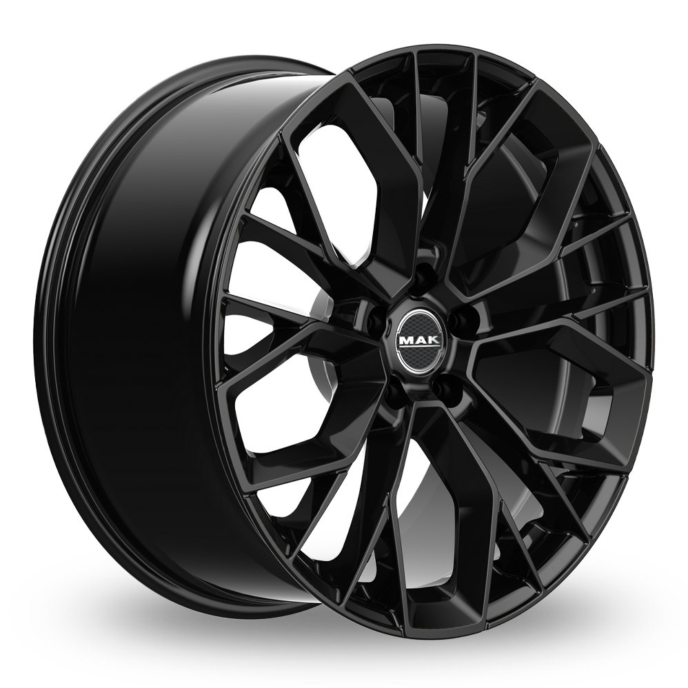 21" MAK Stilo (Special Offer) Gloss Black Wider Rear Alloy Wheels