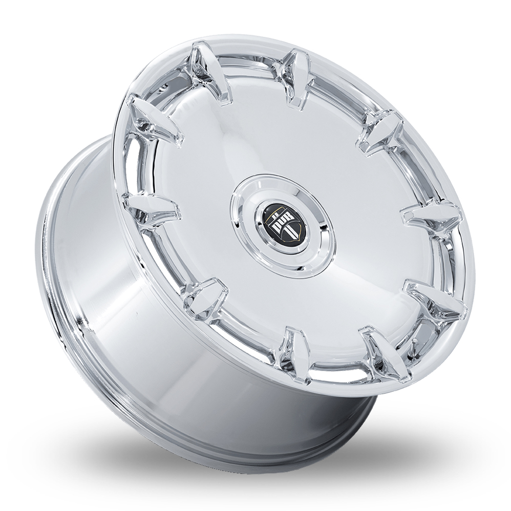 24" DUB DC271 Cheef Chrome Alloy Wheels