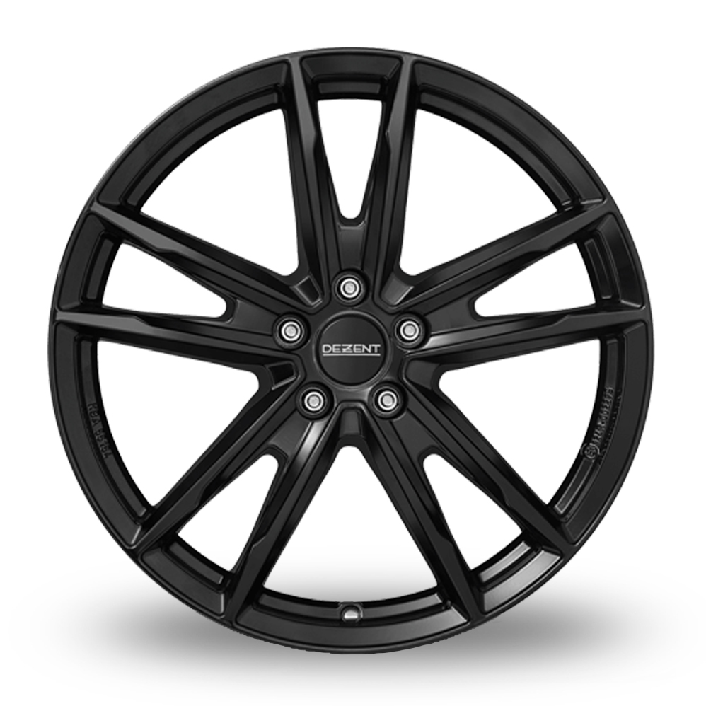 16" Dezent KF Black Black Alloy Wheels