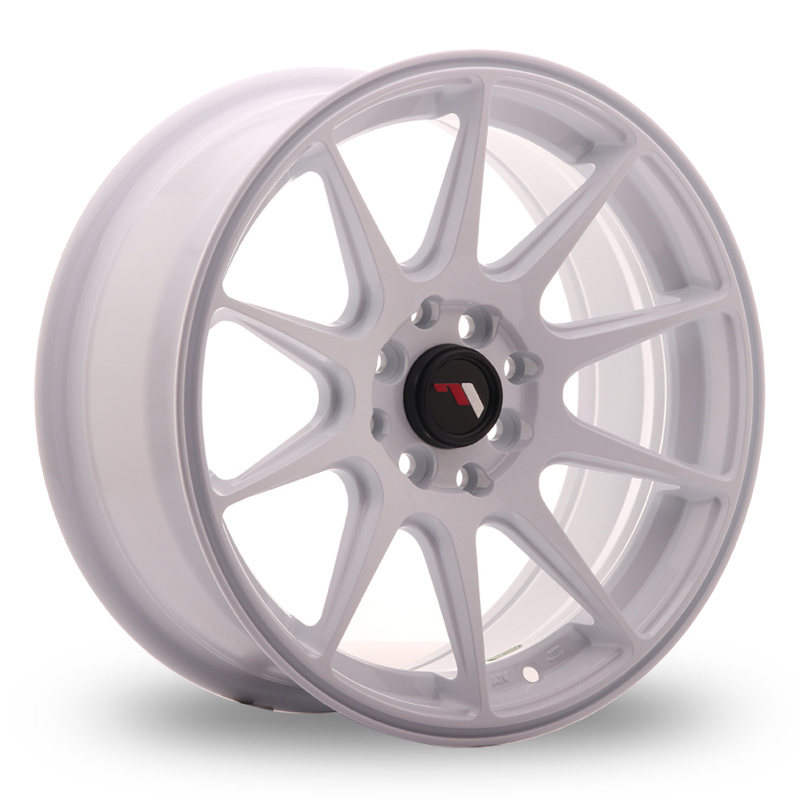 16 Inch Japan Racing JR11 (7x16) White Alloy Wheels