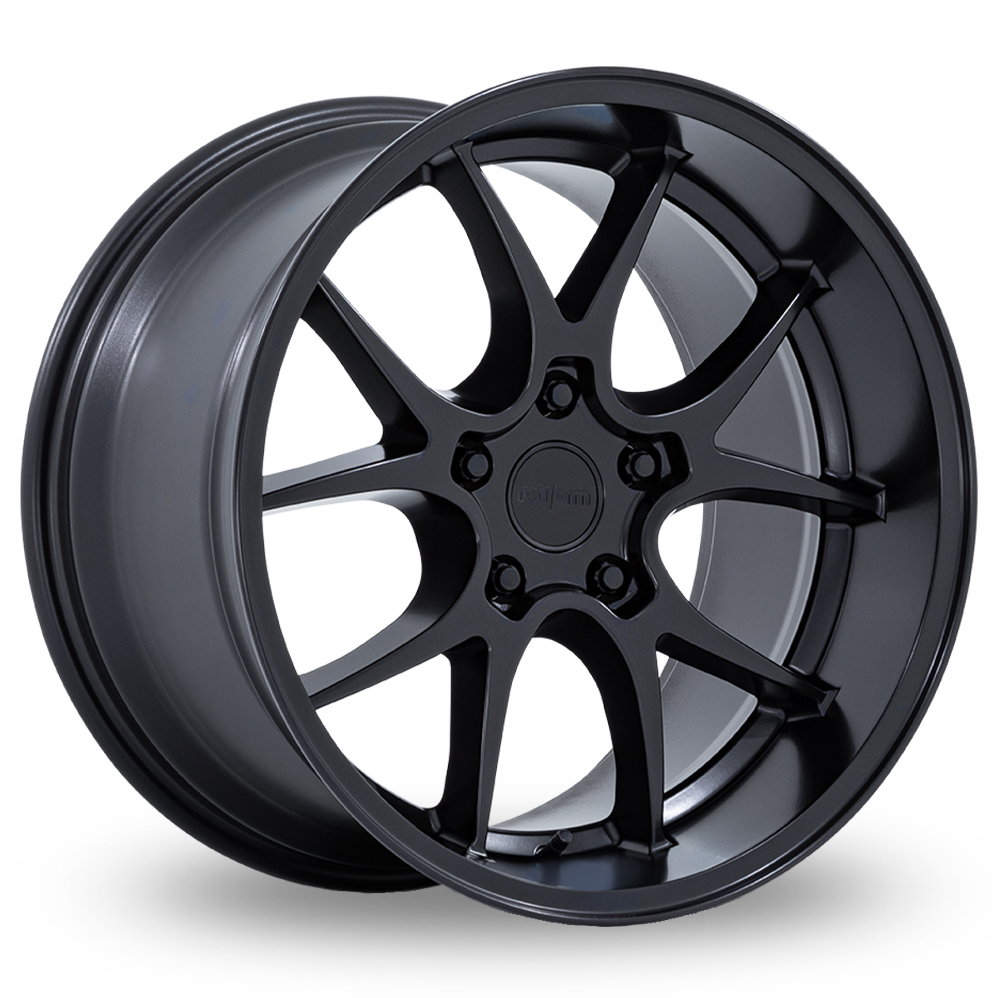 Rotiform RC207 LTN-J (USA Warehouse) Matt Black Alloy Wheels