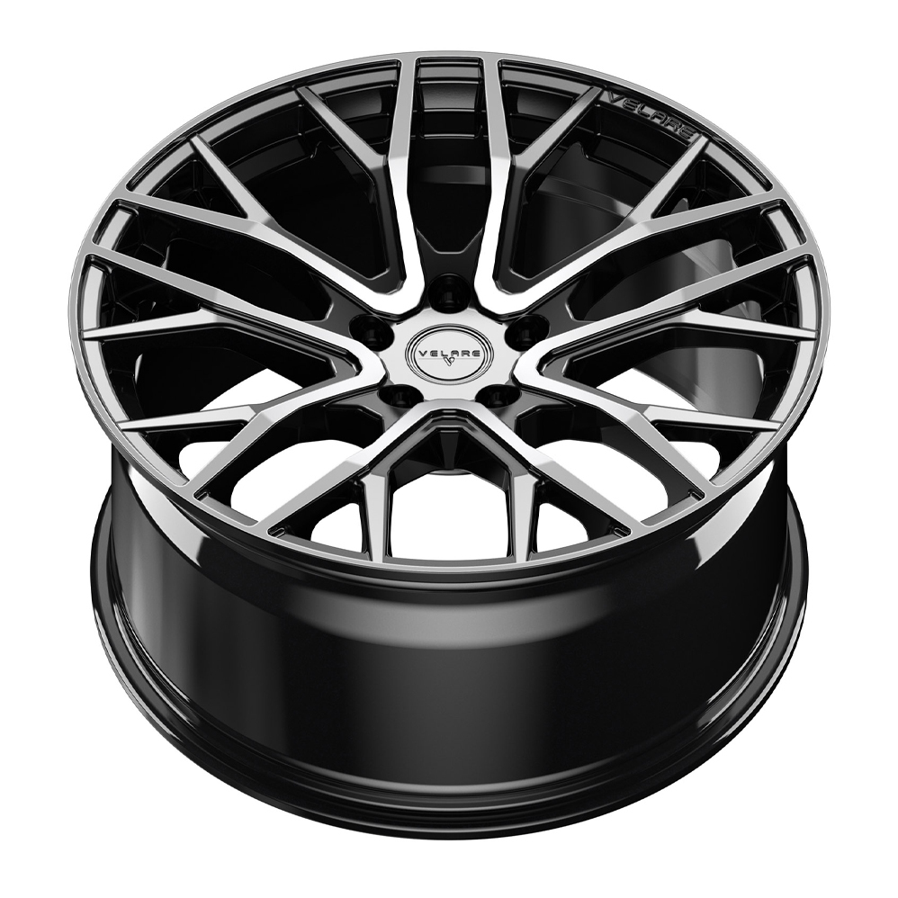 20" Velare VLR08 Gloss Black Machined Alloy Wheels