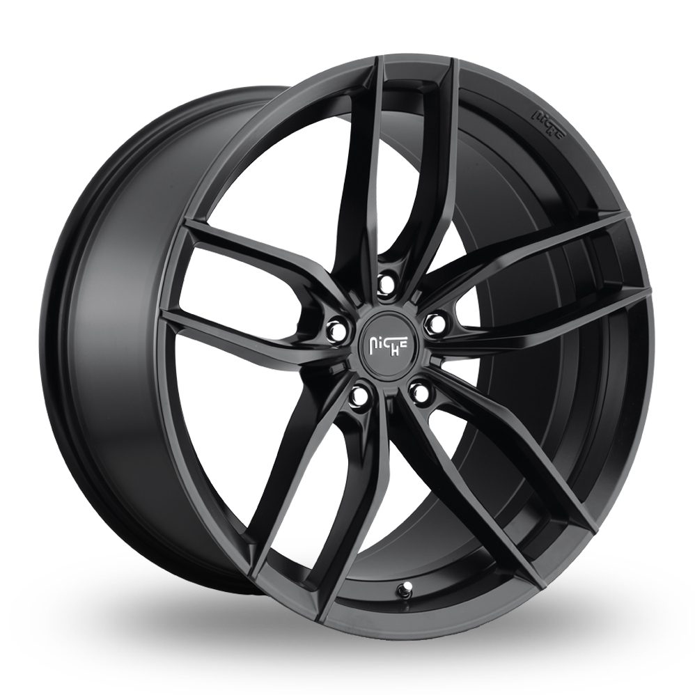 Niche M203 Vosso Matt Black Alloy Wheels