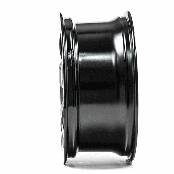 18" Lenso D1R Gloss Black Polished Alloy Wheels