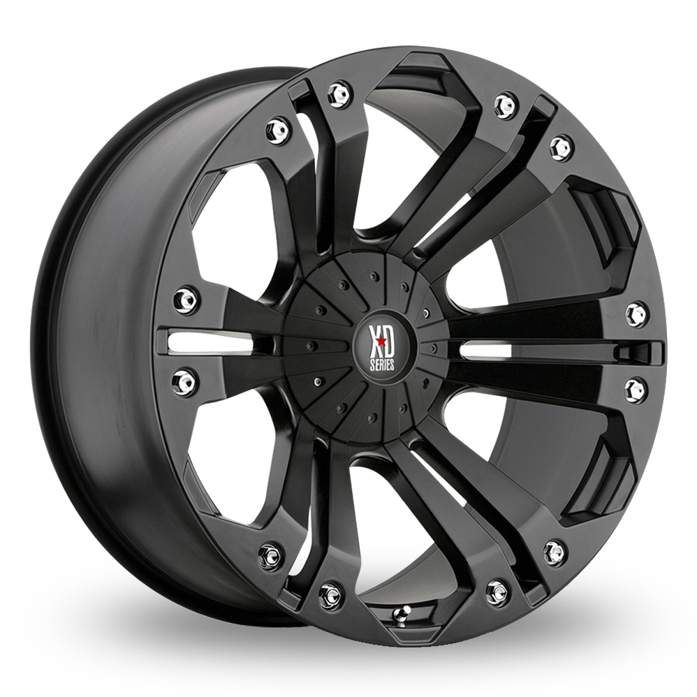 XD XD778 Monster (EU Warehouse) Matt Black Alloy Wheels