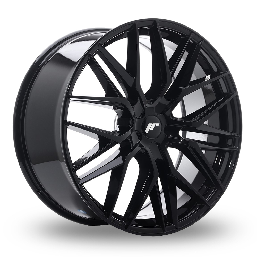Japan Racing JR28 (9x22) (Custom Fitment) Gloss Black Alloy Wheels