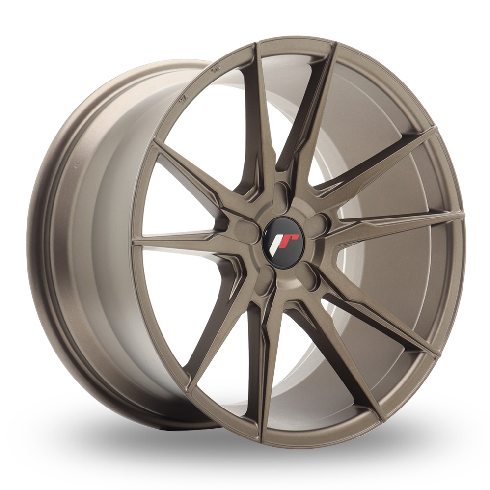 Japan Racing JR21 (9.5x19) (Custom Fitment) Matt Bronze Alloy Wheels