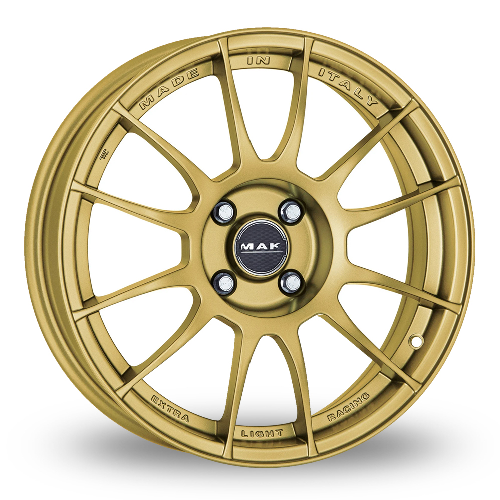 MAK XLR Gold Alloy Wheels
