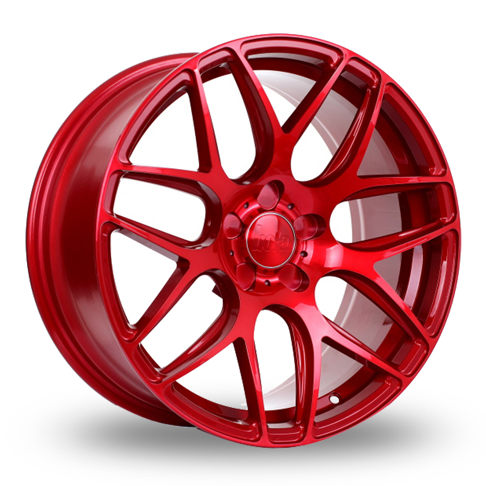 18" Bola B8R (Special Offer) Candy Red Alloy Wheels