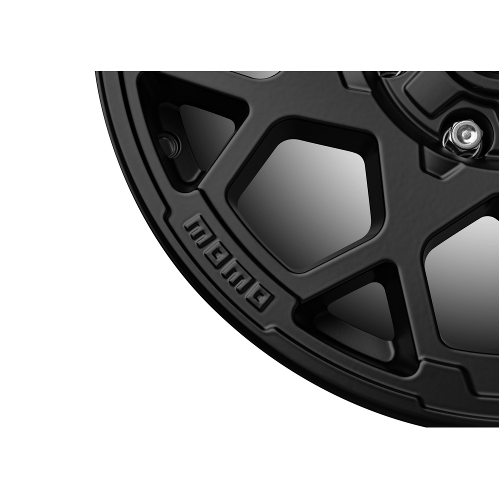 18" Momo Heavy Duty Matt Black Alloy Wheels