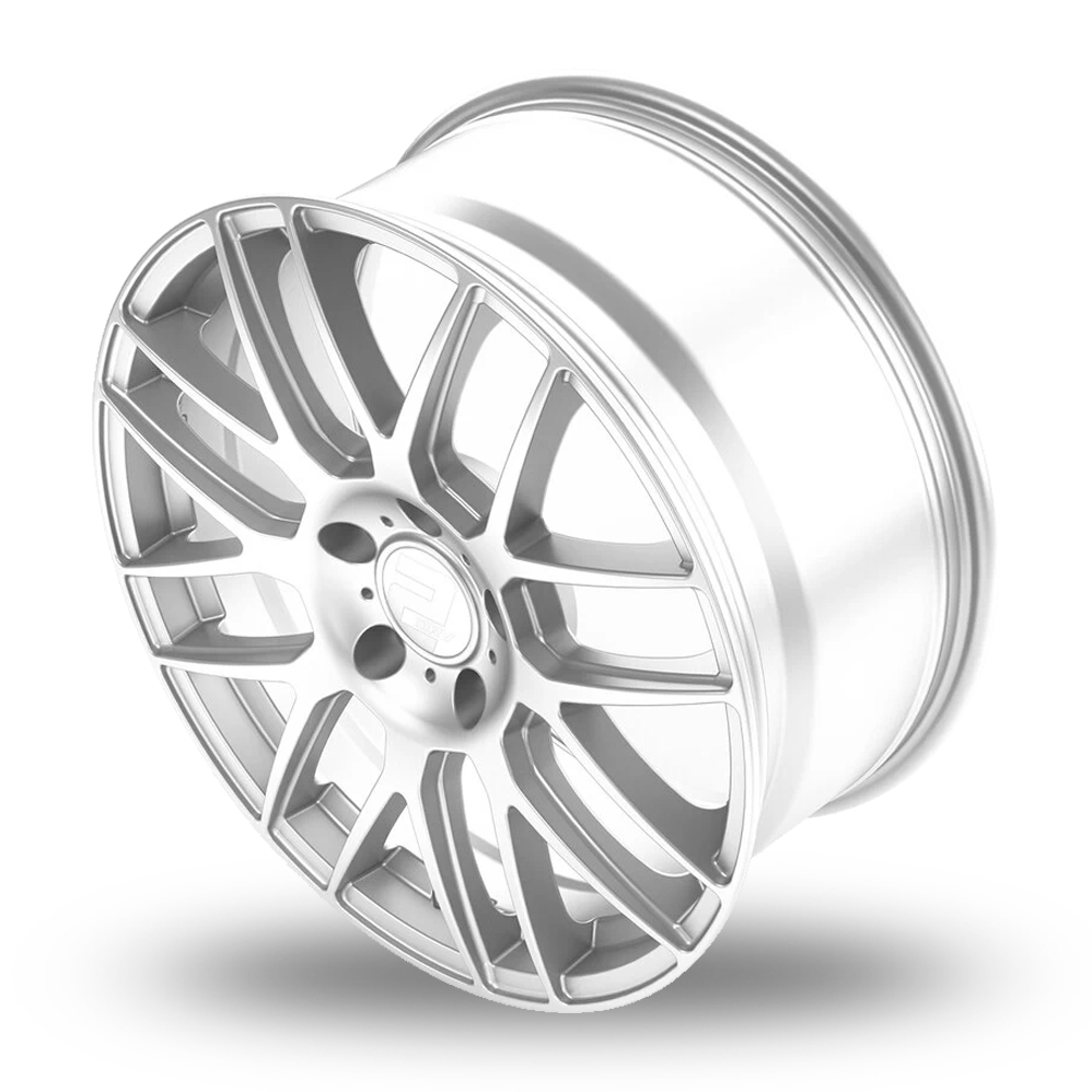 20" 2DRV WH26 Silver Alloy Wheels