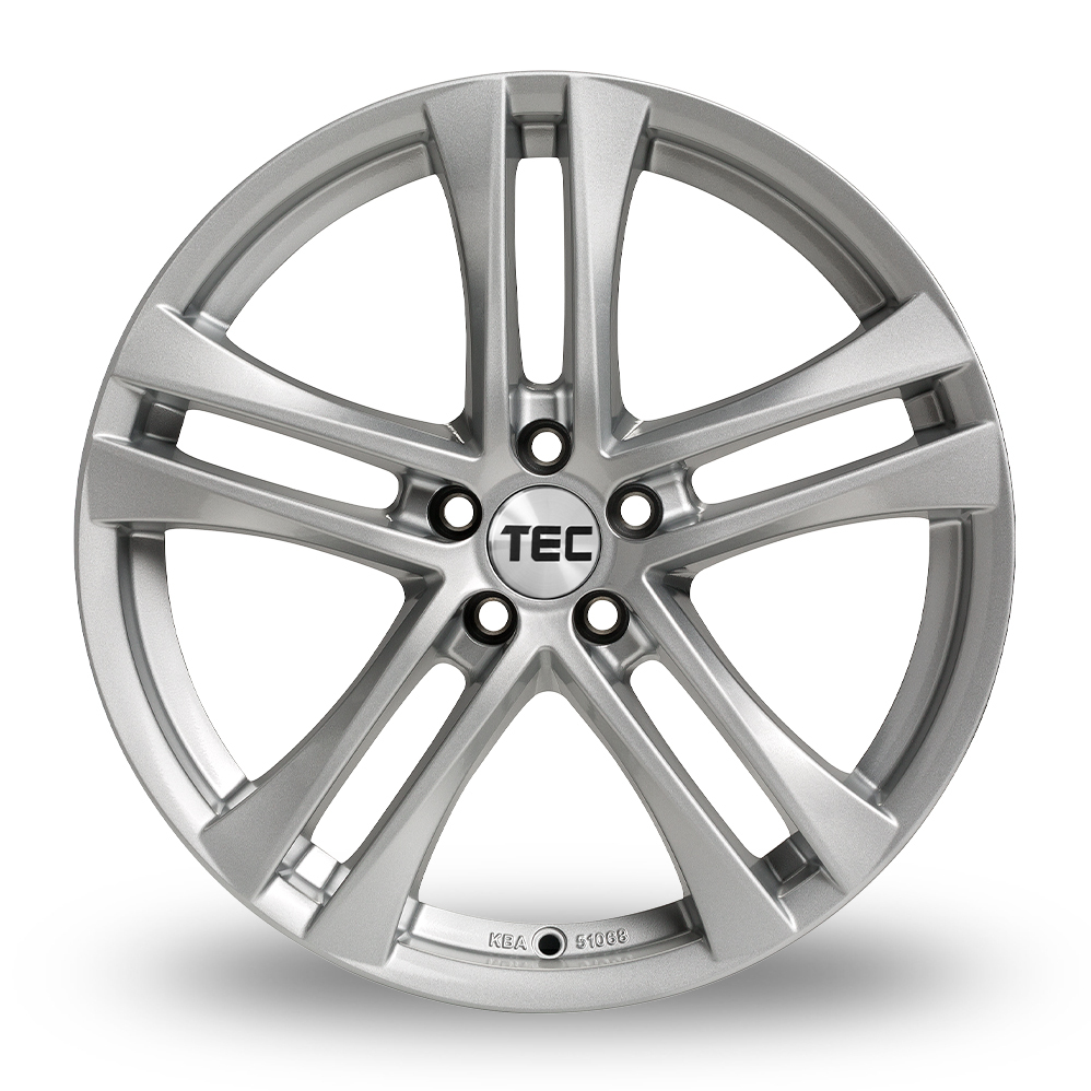 16" TEC Speedwheels AS4 Brilliant Silver Alloy Wheels