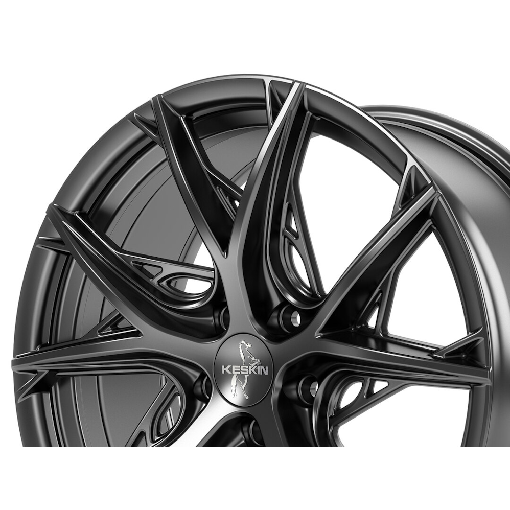 19" Keskin Tuning KT24C Palladium Alloy Wheels