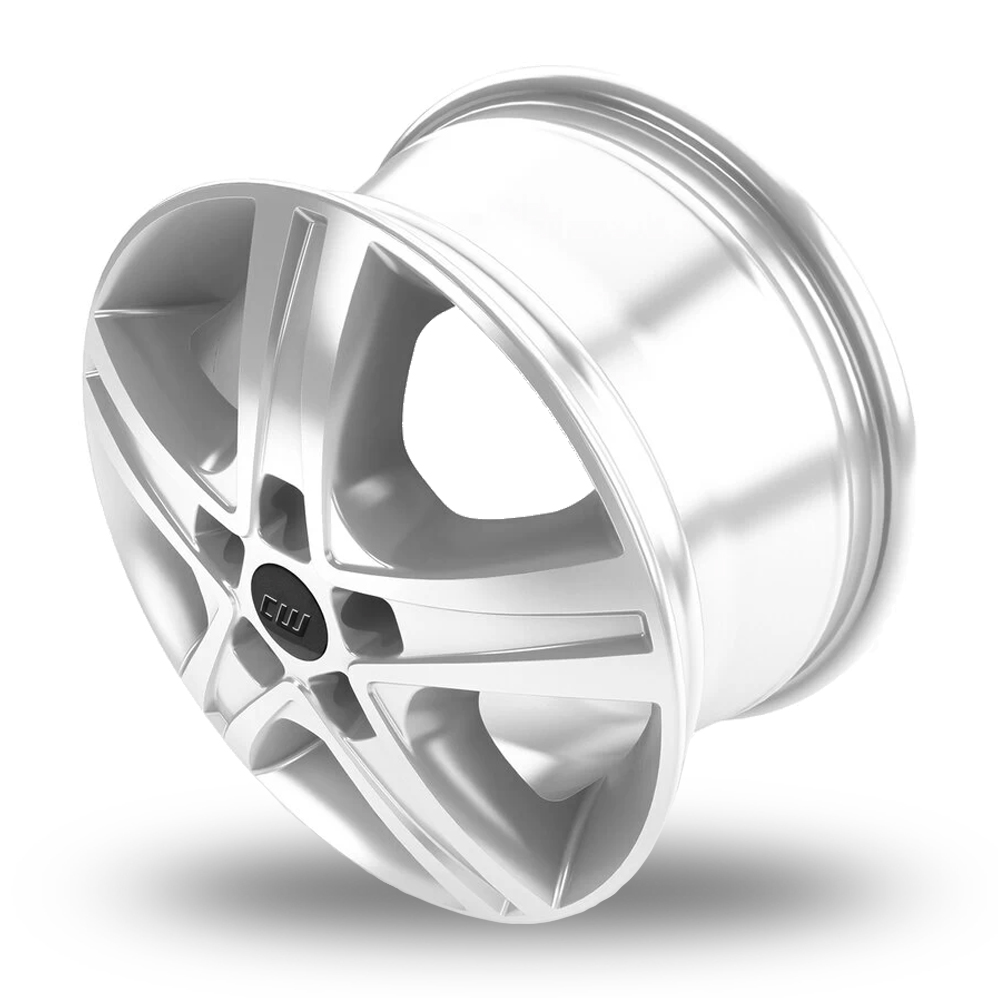 16" Borbet CWD Crystal Silver Alloy Wheels