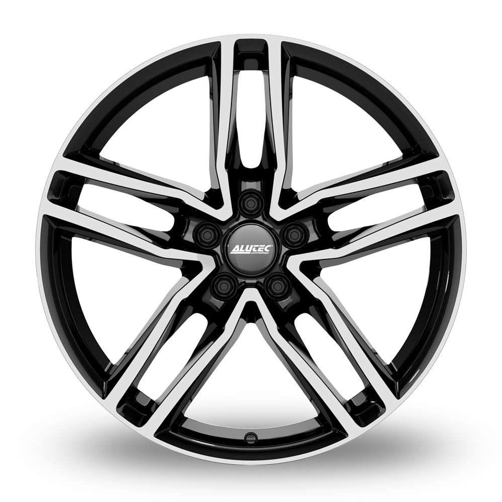 17" Alutec Ikenu Gloss Black Polished Alloy Wheels