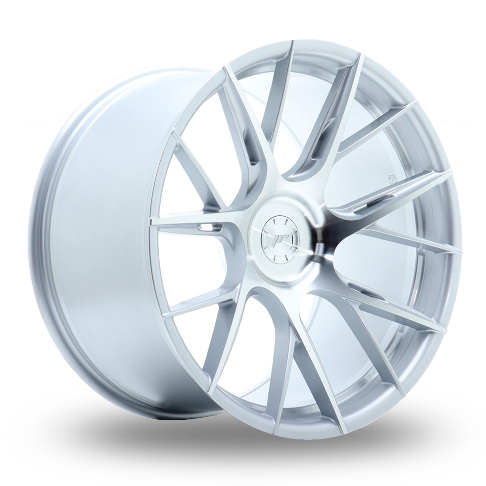 Japan Racing JR42 (11x20) (Custom Fitment) Silver Machined Face Alloy Wheels