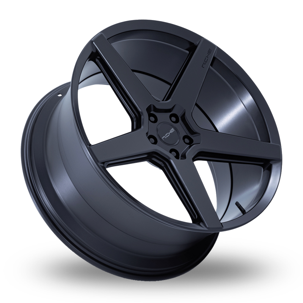 22" Niche NC283 Modena (USA Warehouse) Matt Black Alloy Wheels