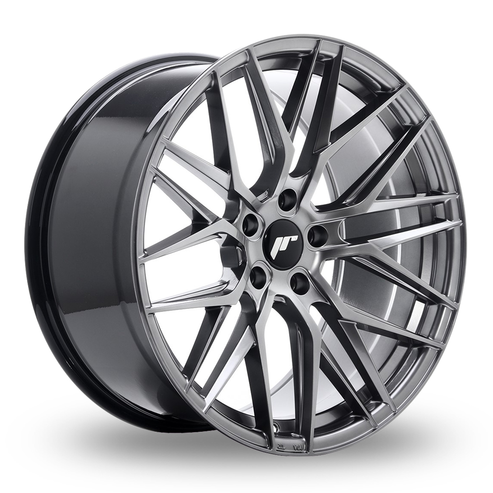 Japan Racing JR28 (10x20) Hyper Black Alloy Wheels