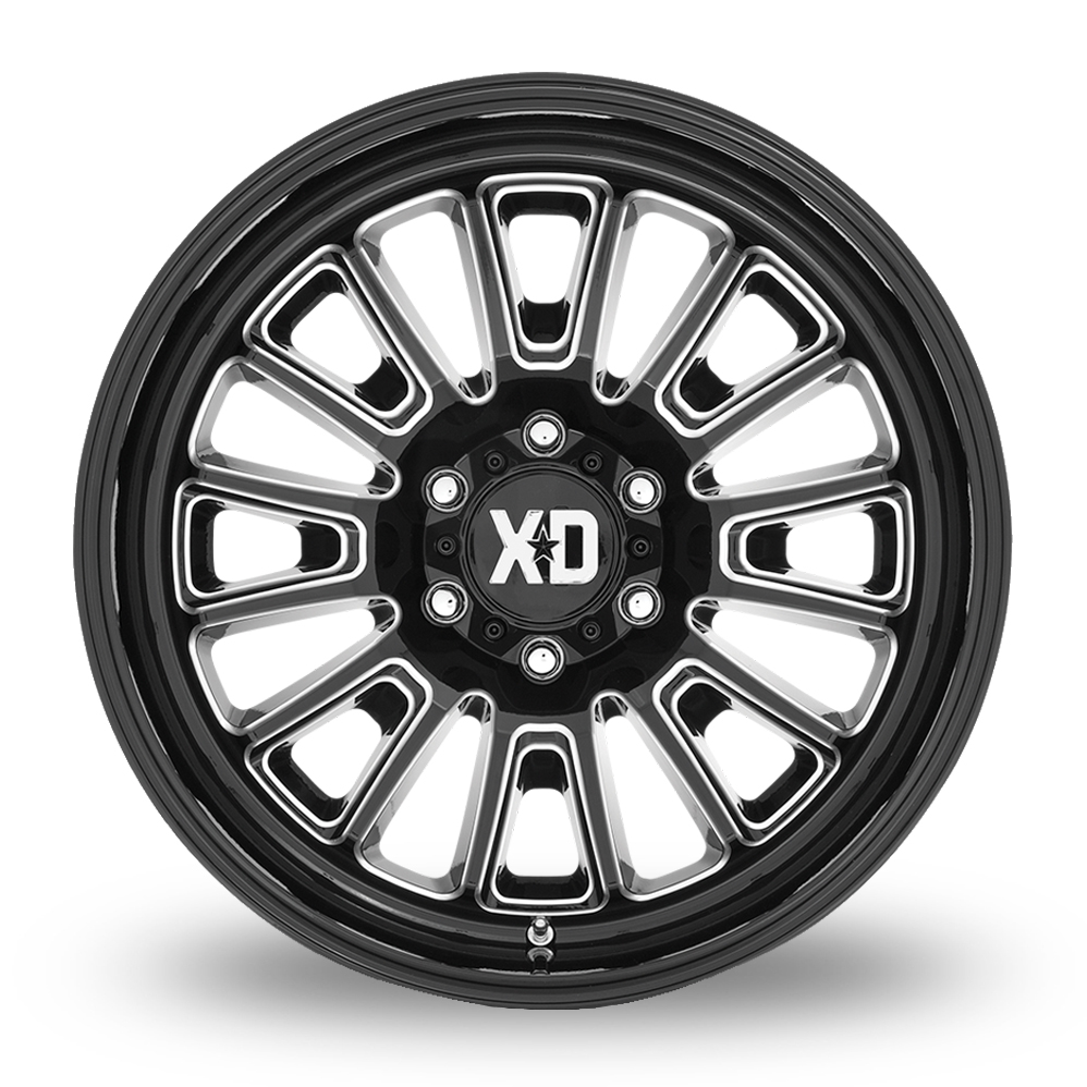 22" XD XD864 Rover Gloss Black Milled Alloy Wheels