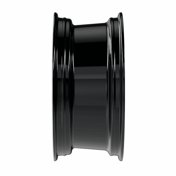 15" ATS CUP Gloss Black Polished Alloy Wheels