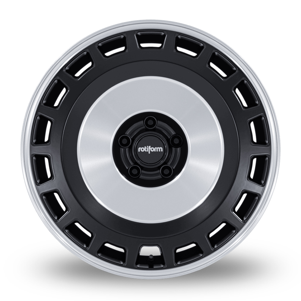 18" Rotiform RC213 ZBF Matt Black With Machined Face Alloy Wheels