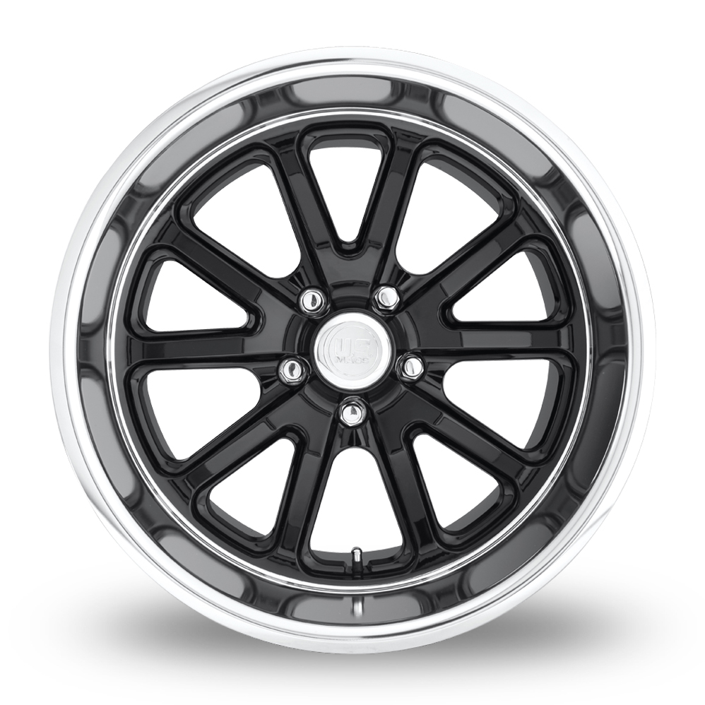 18" US Mags U121 Rambler Gloss Black Alloy Wheels