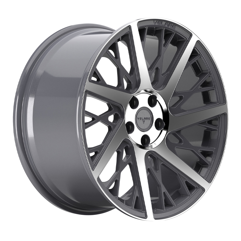 19" Velare VLR05 Platinum Grey Polsihed Alloy Wheels