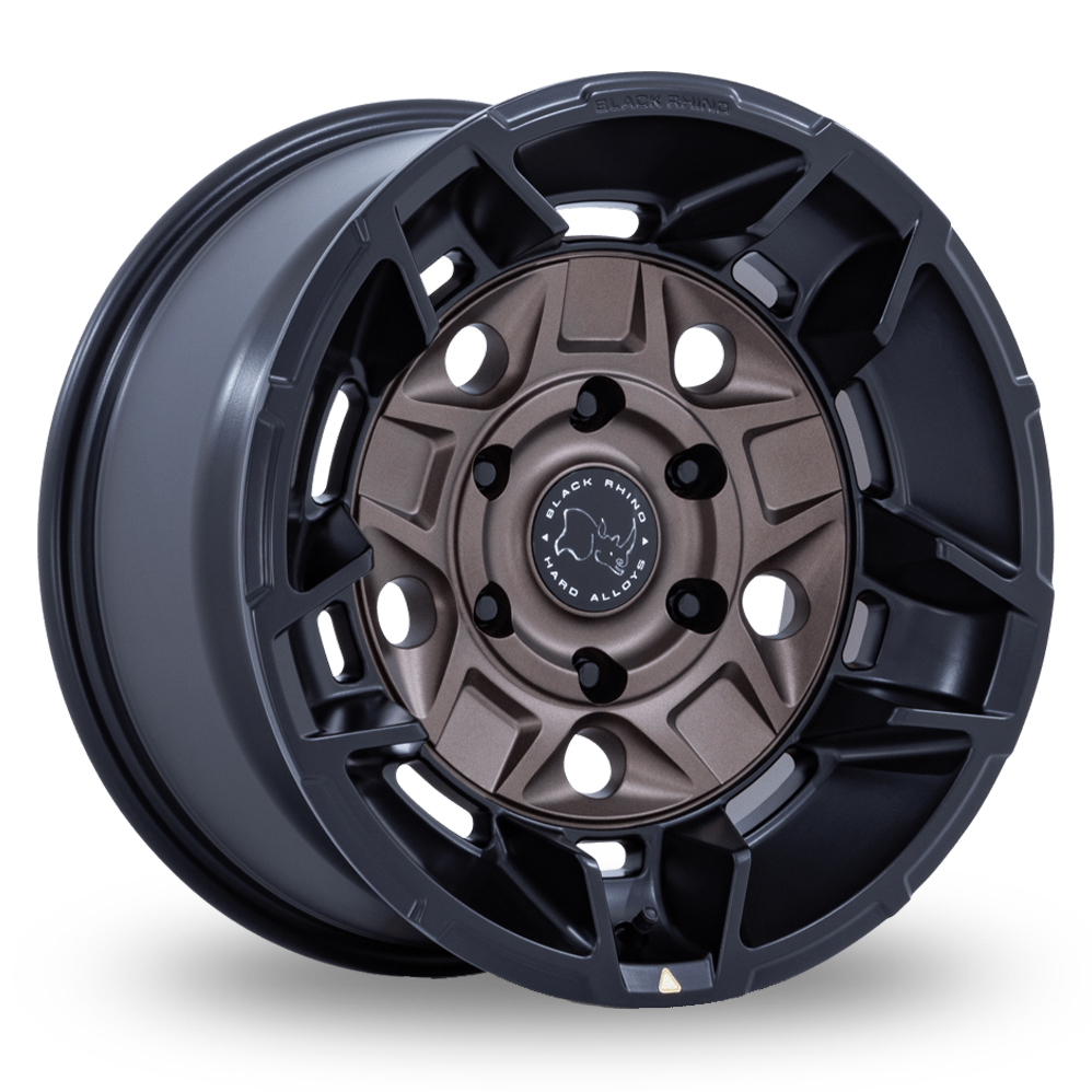 Black Rhino BR028 Guard (USA Warehouse) Burnt Bronze With Matte Black Lip Alloy Wheels
