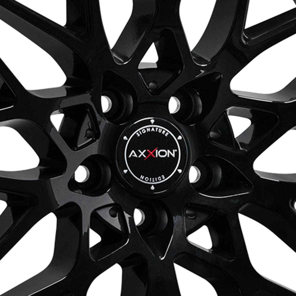 21" Axxion AX9 Gloss Black Alloy Wheels