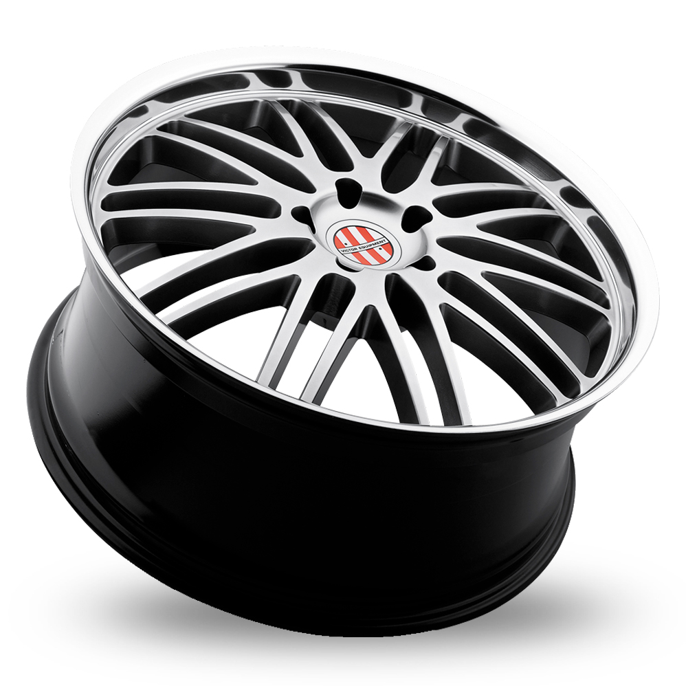 18" Victor Equipment Lemans Hyper Silver With Mirror Cut Lip Alloy Wheels