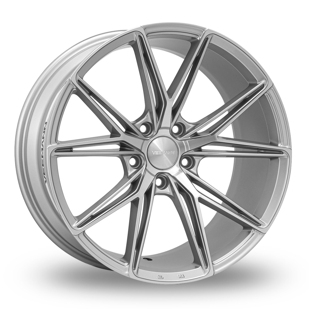 VEEMANN V-FS49 Silver Machined Alloy Wheels