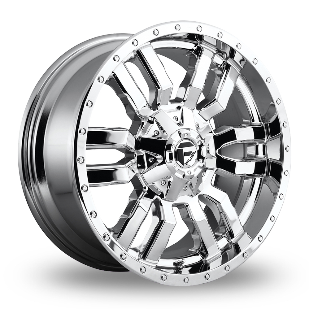 Fuel Off-Road D631 Sledge (USA Warehouse) Chrome Plated Alloy Wheels