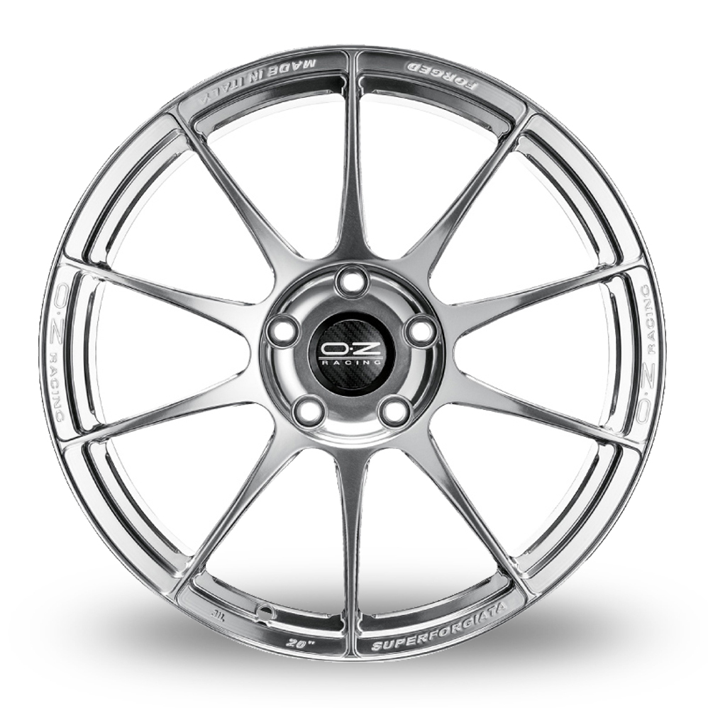 19" OZ Racing Superforgiata Ceramic Polished Alloy Wheels