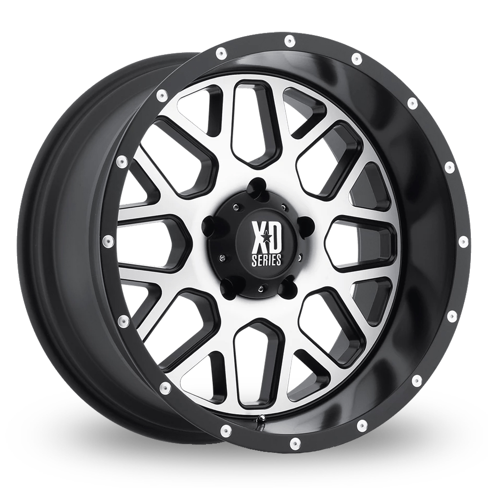 XD XD820 Grenade (USA Warehouse) Satin Black With Machined Face Alloy Wheels