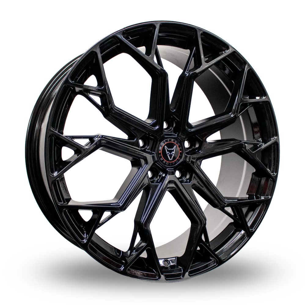 Wolfrace Eurosport Roadstar Gloss Black Alloy Wheels