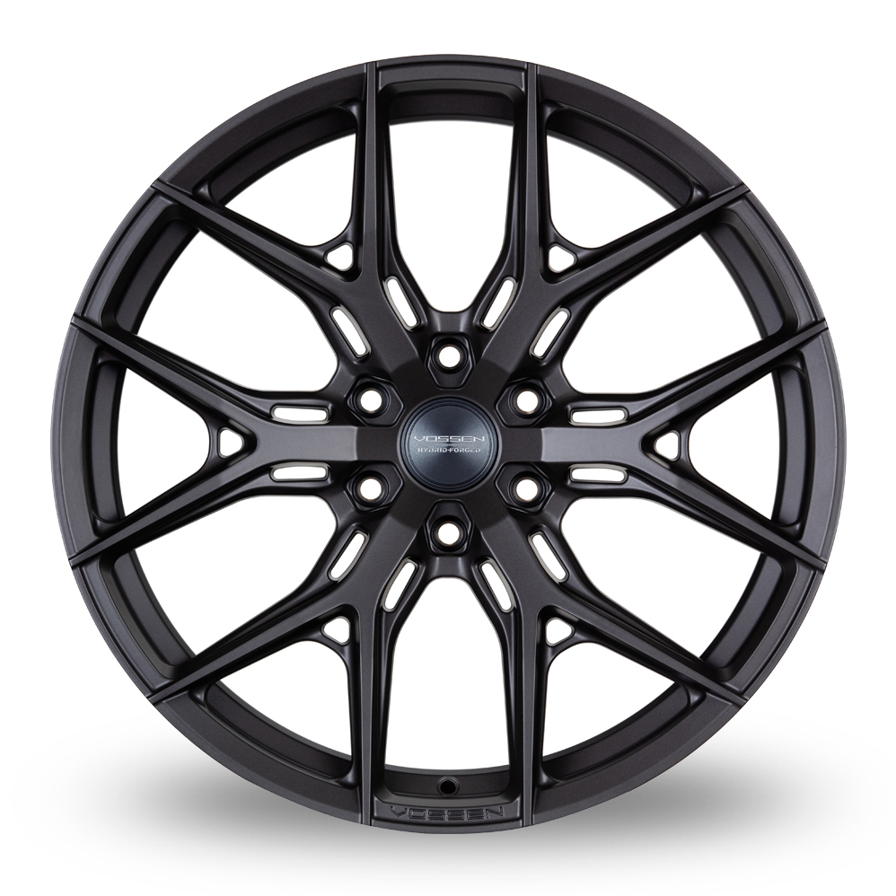 17" Vossen HF6-4 (8.5x17) (Mid Concave) Matt Gunmetal Alloy Wheels