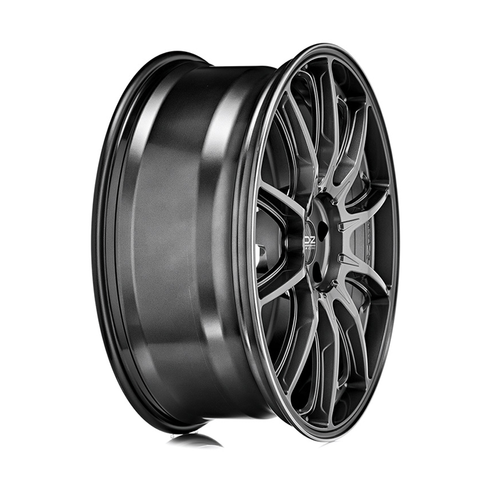20" OZ Racing Hyper XT HLT Star Graphite Polished Lip Alloy Wheels