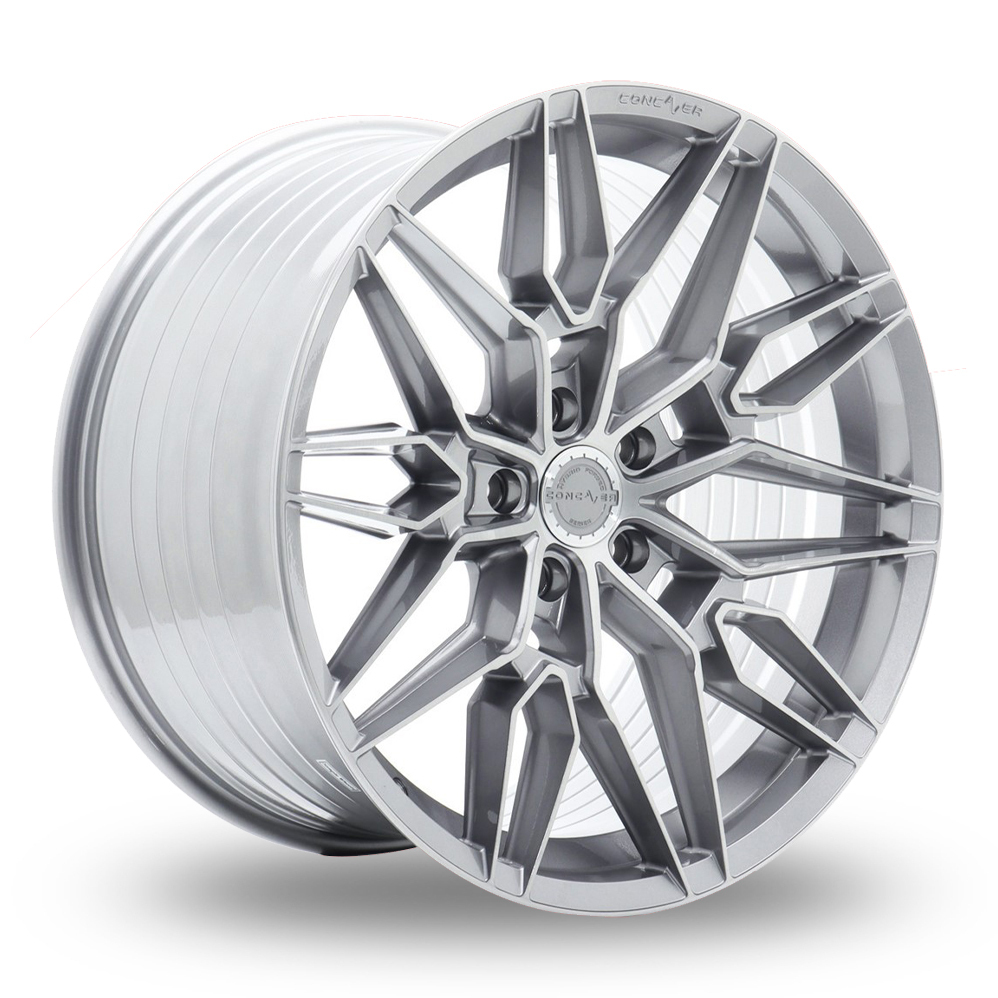 Concaver CVR6 (9.5x21) (Performance Concave) Brushed Titanium Alloy Wheels