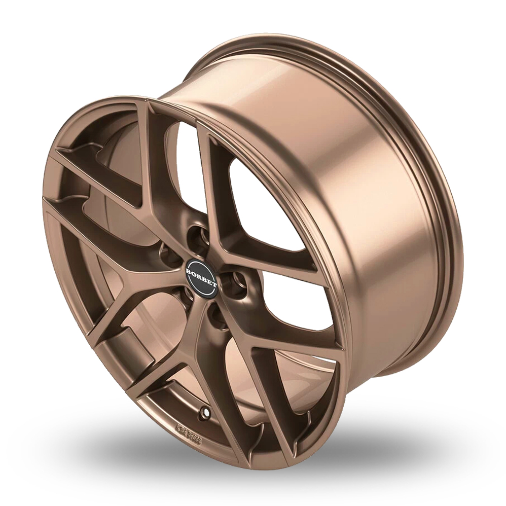 18" Borbet Y Bronze Alloy Wheels