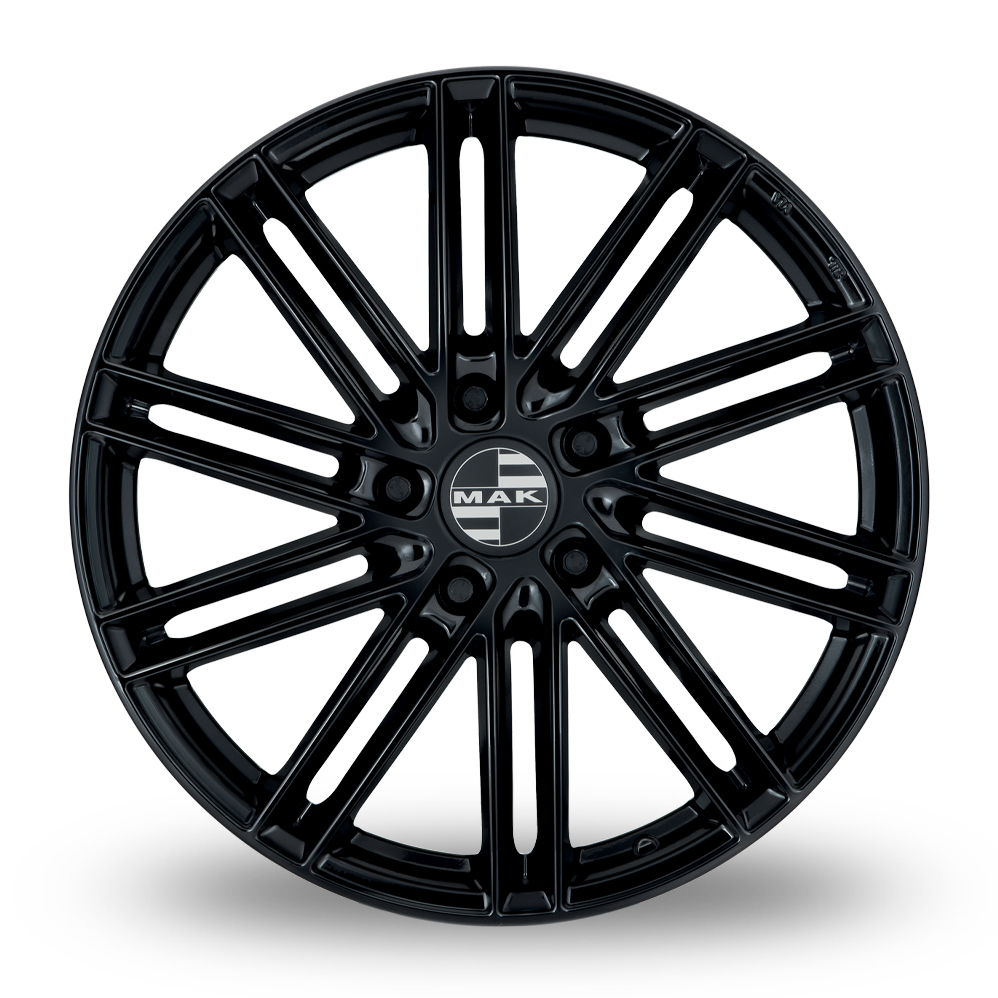 21" MAK Leipzig Gloss Black Alloy Wheels