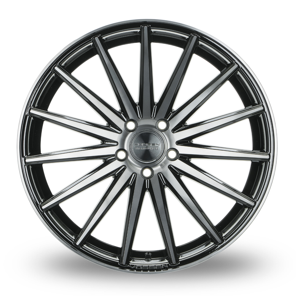 21 Inch Vossen VFS-2 Tinted Black Gloss Alloy Wheels