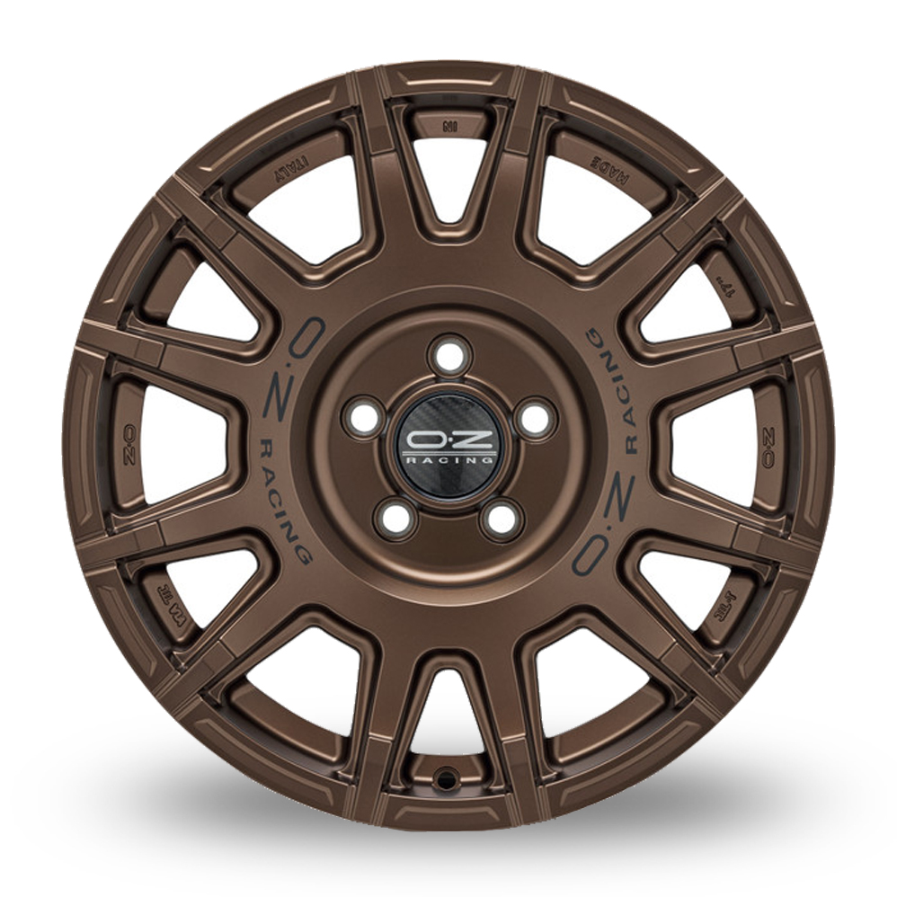 17" OZ Racing Rally Legend Matt Bronze Black Lettering Alloy Wheels