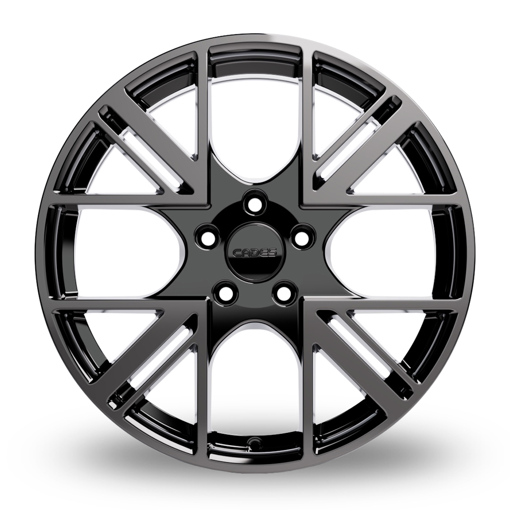 18" Cades Patriot Black Gunmetal Alloy Wheels