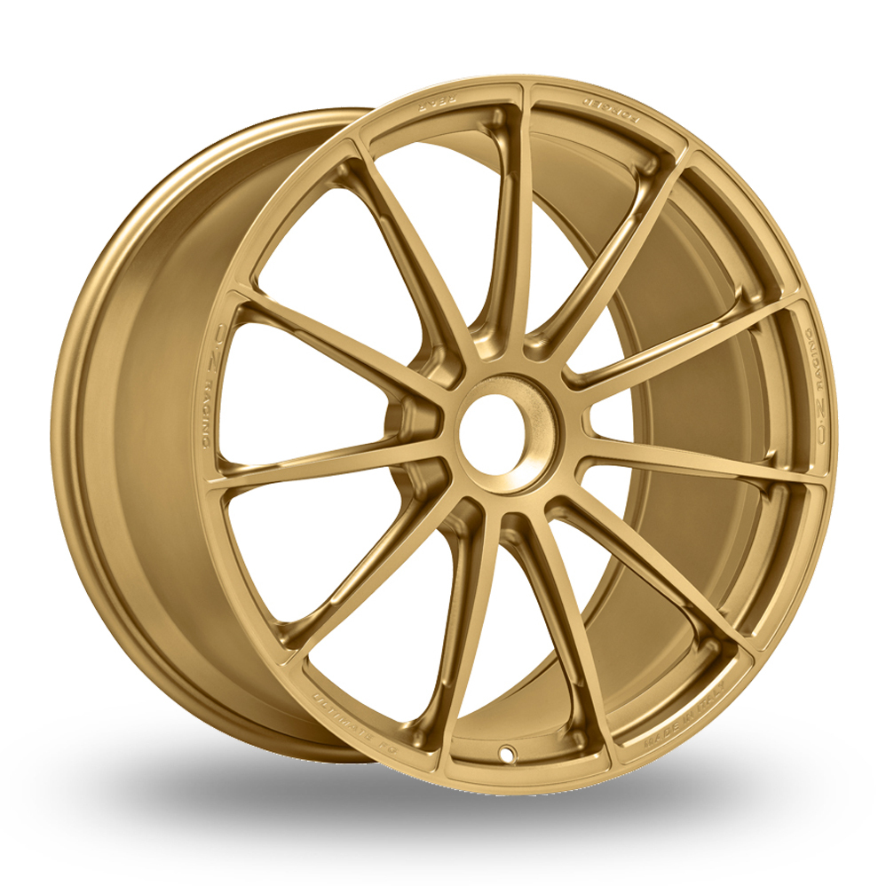 11.5x21 Centre Lock ET67 OZ Racing Ultimate AL FG (Race Gold) (84.0cb) (F60 Ring) (680kg Load) (IT) Alloy Wheels