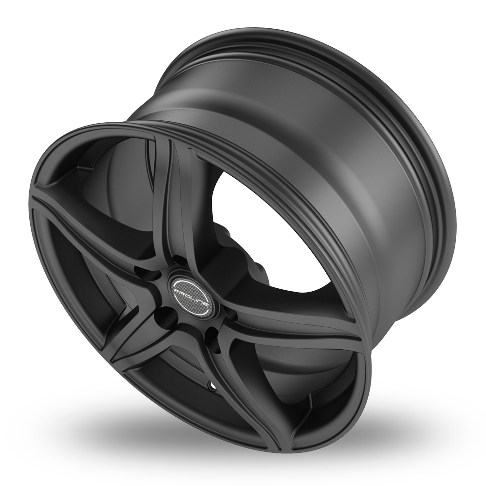 16 Inch Proline CX200 Black Matt Alloy Wheels