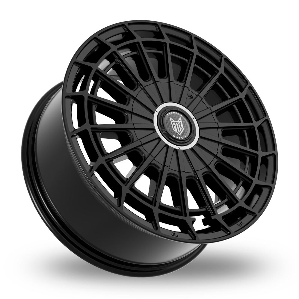 18" Fox Racing WX1 Satin Black Alloy Wheels