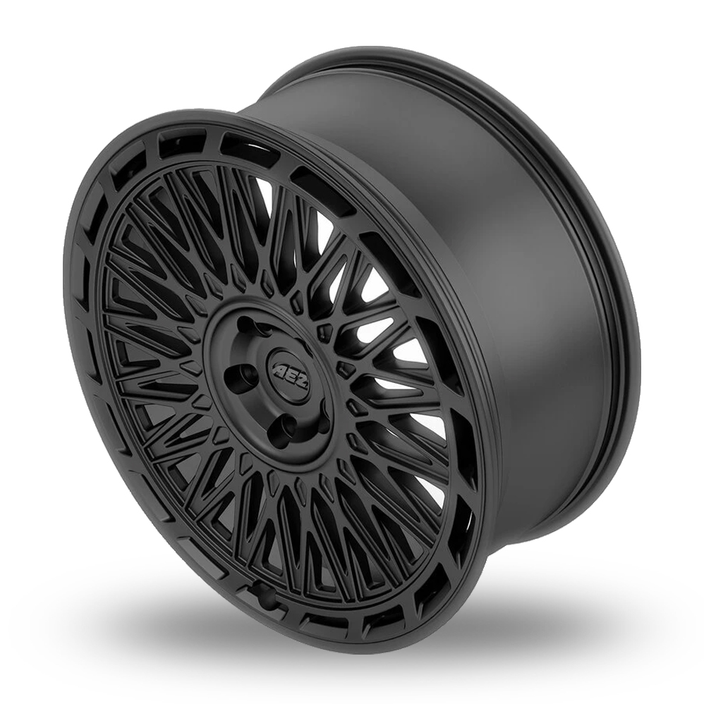 23" AEZ Tokio Matt Black Alloy Wheels
