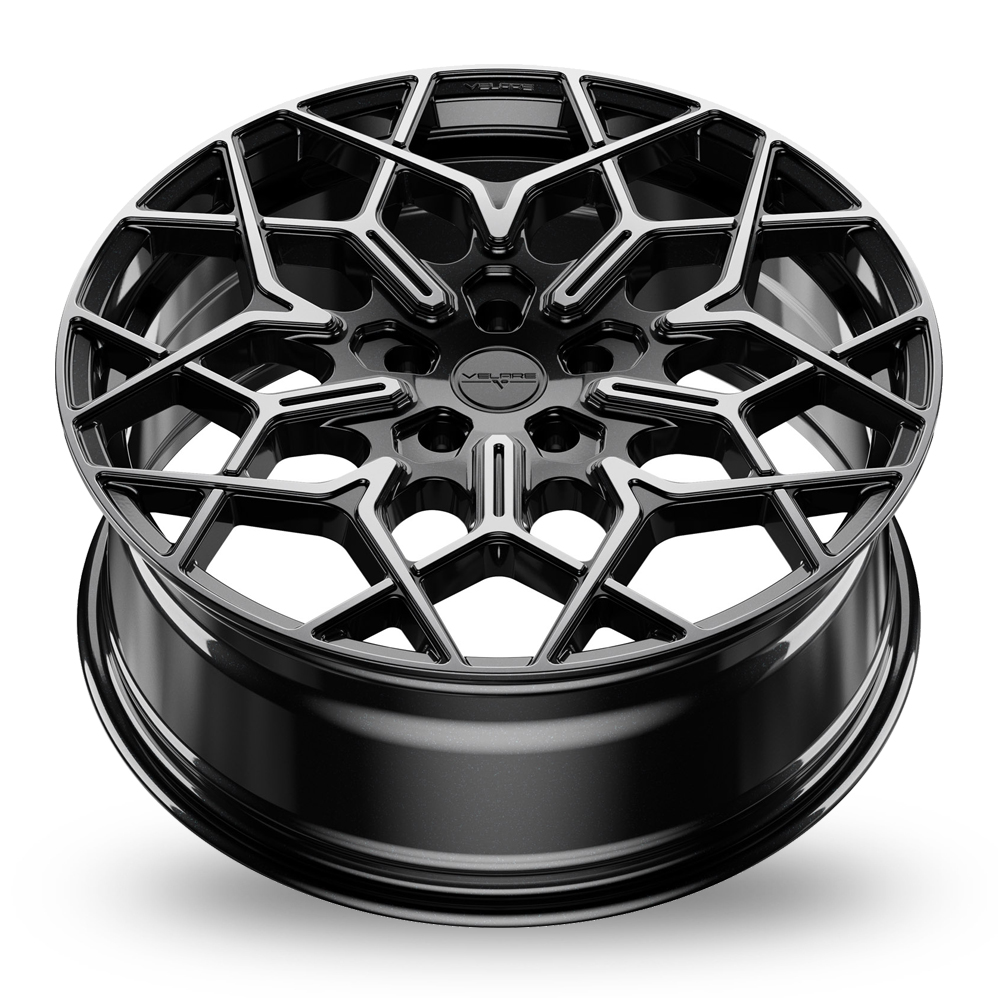 20" Velare VLR-Y Gloss Black Machined Alloy Wheels